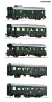 Roco 6200243 - H0 - 5-tlg. Set Personenwagen, DR, Ep. IV